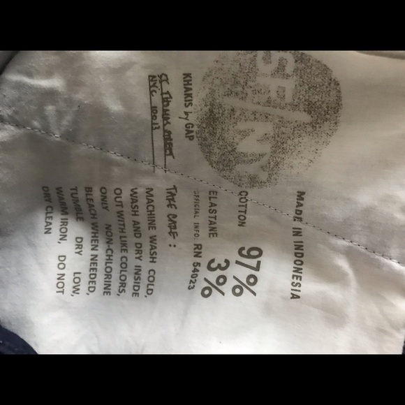 Blur camo skinny khaki. - Picture 3 of 5